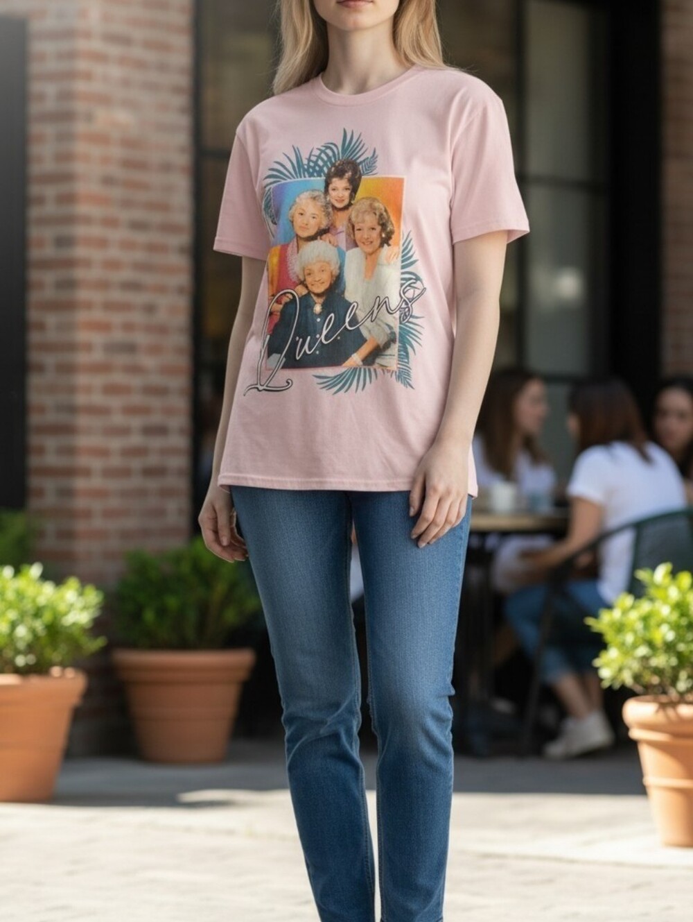 Signature Pink Graphic Tee